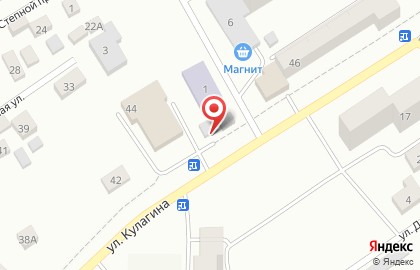 Фирменная сеть Заправка на улице Кулагина, 44а на карте