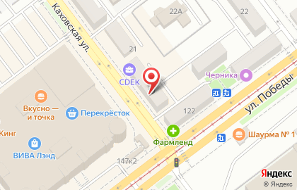 Магазин СамогонОк-АЛКОВАР на Каховской улице на карте