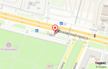 Банкомат Райффайзенбанк, филиал в г. Брянске на Московском проспекте, 56/2 на карте