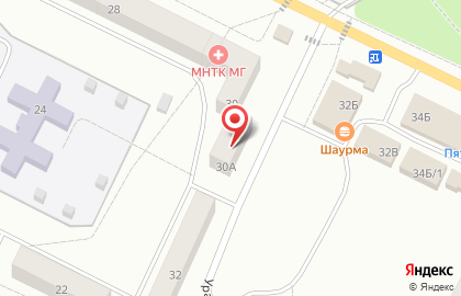 Медицинский центр УльтраЛаб на улице Белинского на карте