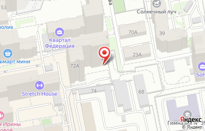 Детский сад и ясли Маленькая страна в Екатеринбурге на карте