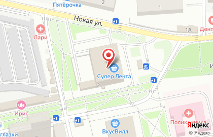 Пиццерия Пицца Паоло на Школьной улице в Красногорске на карте