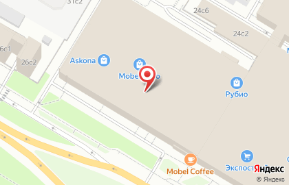 Сеть мебельных ателье Aristo на Нахимовском проспекте на карте