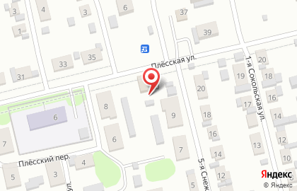 Продовольственный магазин в Иваново на карте
