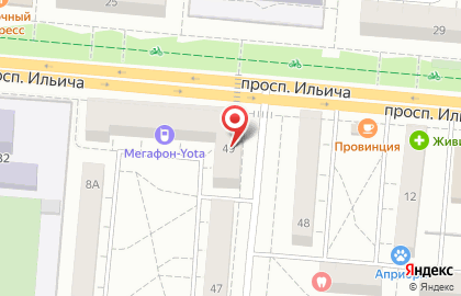 Магазин замков и дверной фурнитуры Мир Замков на проспекте Ильича на карте