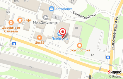 Ресторан в Санкт-Петербурге на карте