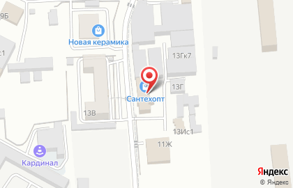 Торгово-монтажная компания Сантехопт на проспекте Кулакова на карте