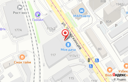 Торгово-производственная компания Сибирский металлоцентр в Железнодорожном районе на карте