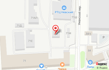Автомойка в Санкт-Петербурге на карте