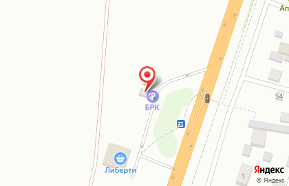 БРК на Тополиной улице на карте