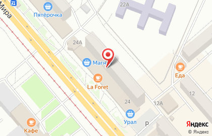 Евроокно XXI век на карте