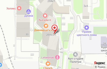 Магазин штор, текстиля и декора F-Art на карте