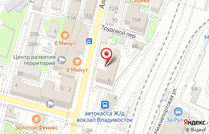 Владивостокское агентство фирменного транспортного обслуживания на карте