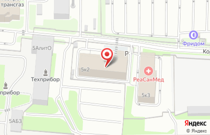 Компания Allsem на Варшавской улице на карте