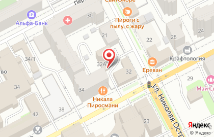 Экспресс-бутик отбеливания зубов WhiteSmile на Екатерининской улице на карте