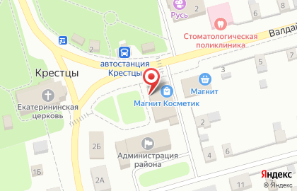 Гипермаркет Магнит в Великом Новгороде на карте
