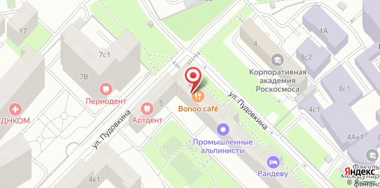 Ресторан Bonoo cafe на карте