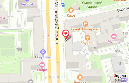 Спортивный клуб киокусинкай каратэ Санкт-Петербурга на карте