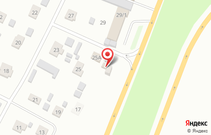Шина на Городской улице на карте