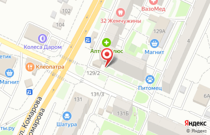 Сервисный центр Электроника-Сервис в Тракторозаводском районе на карте