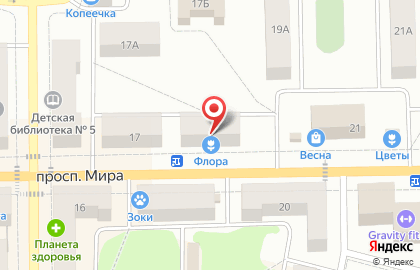 Студия причёски Саванна на карте