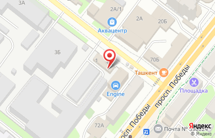 Центрально-Черноземный банк Сбербанка России на улице Доватора на карте