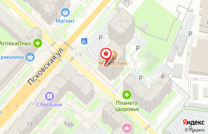 Цветочный арт-салон Флоранс в Великом Новгороде на карте