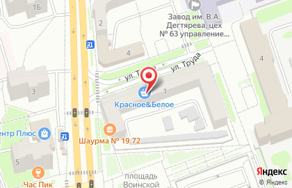 Магазин Красное & Белое во Владимире на карте