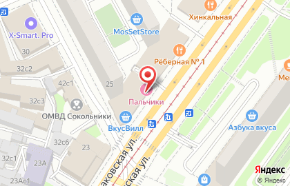 DELLA на Русаковской улице на карте