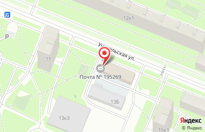 Почта России в Санкт-Петербурге на карте