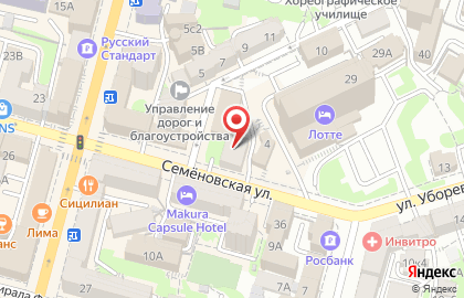 Friends на Семёновской улице на карте