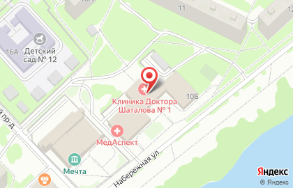 Компания Прометей Плюс на Набережной улице на карте