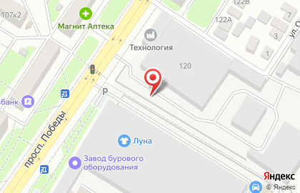 Автомойка в Оренбурге на карте