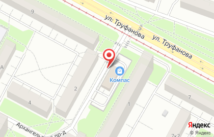 Магазин Ютекс на карте
