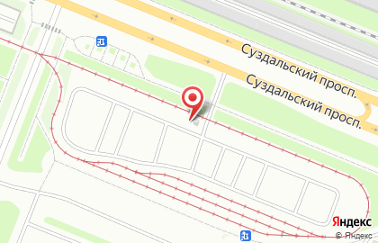 Автостоянка в Санкт-Петербурге на карте