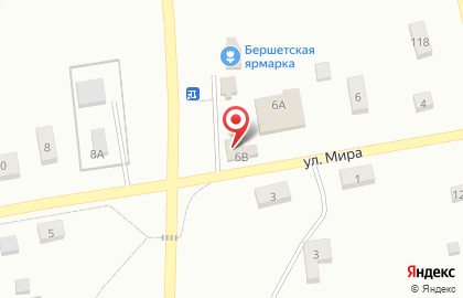 Продуктовый магазин в Перми на карте