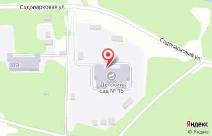 Детский сад №15 в Куйбышевском районе на карте