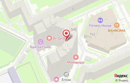 Супермаркет Верный на проспекте Большевиков на карте