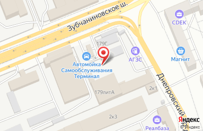 Прием металла на Зубчаниновском шоссе, 179 лит Б на карте