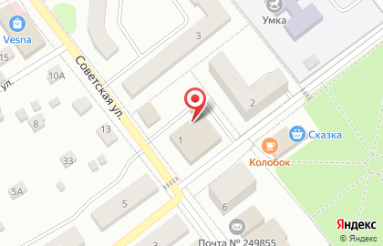 Супермаркет Магнит в Калуге на карте