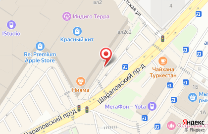 Магазин фастфудной продукции Донер-бистро в Шараповском проезде на карте