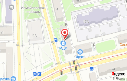 Магазин Московский Дом Книги на Измайловской площади на карте