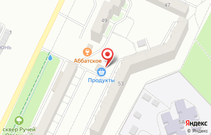 Продуктовый магазин в Самаре на карте