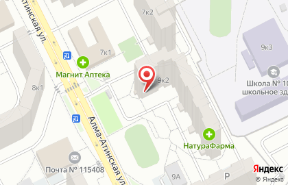 Магазин продуктов Искра на карте