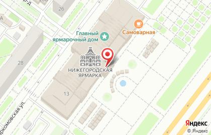 Мультимедийный исторический парк Россия-Моя история в Нижнем Новгороде на карте