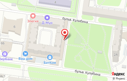 Магазин разливного пива Золотая пена в Автозаводском районе на карте