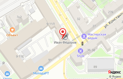 "Все свои" - студия танца, доступного каждой на карте