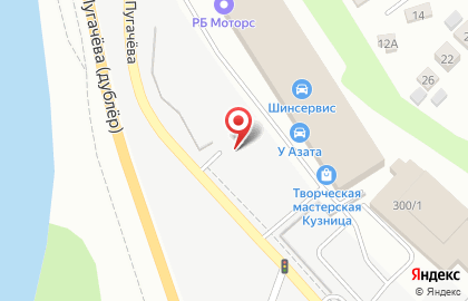 Рыбный магазин ШефПорт на улице Пугачева на карте