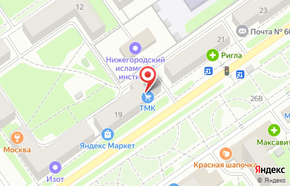 Магазин инструмента и оборудования ТМК Инструмент в Автозаводском районе на карте