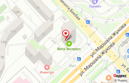 Страховая компания СберСтрахование на улице Маршала Жукова на карте
